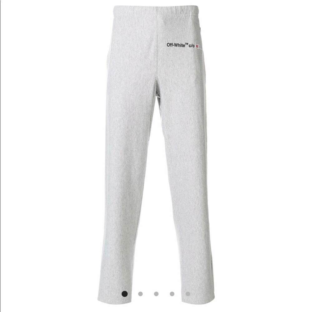 Off-White Champion Sweatpant Melange Grey